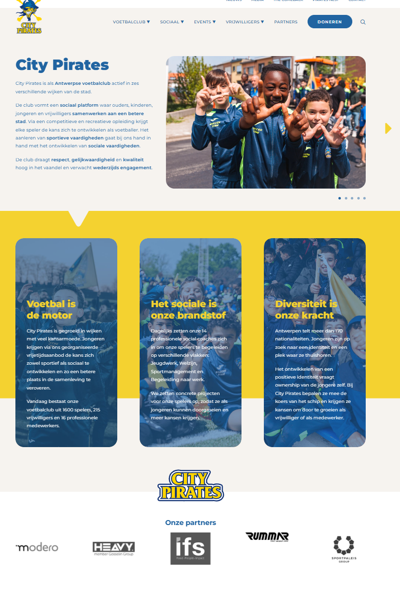 Communicatievrijwilliger bij City Pirates Antwerpen